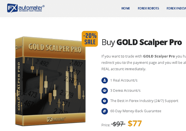 Gold Scalper Pro offer