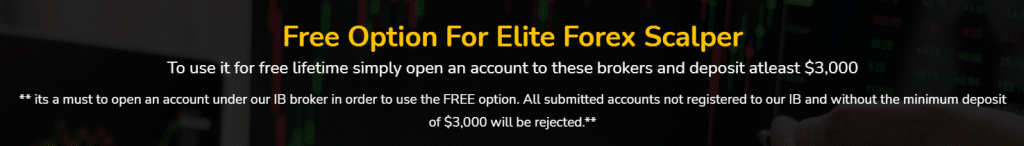 Elite Forex Scalper options