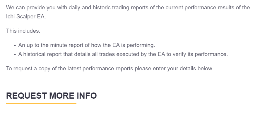 ICHI Scalper 2.0 Live Trading Results