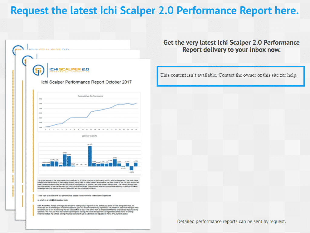ICHI Scalper 2.0 Live Trading Results