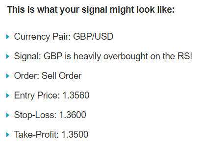 Learn2Trade - signals format