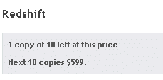 Redshift EA price