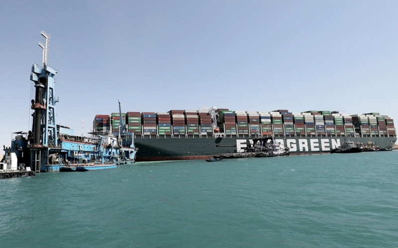 Container Ship Blocking Suez Canal is Partially Floated – Port Authority