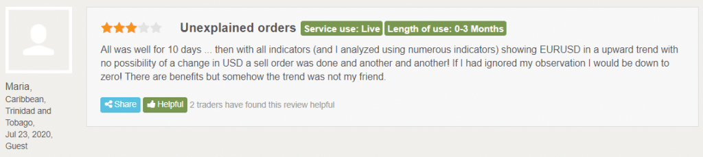 Z Trader FX EA customer reviews