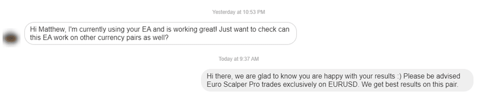 Pro Euro Scalper Pro Reputation