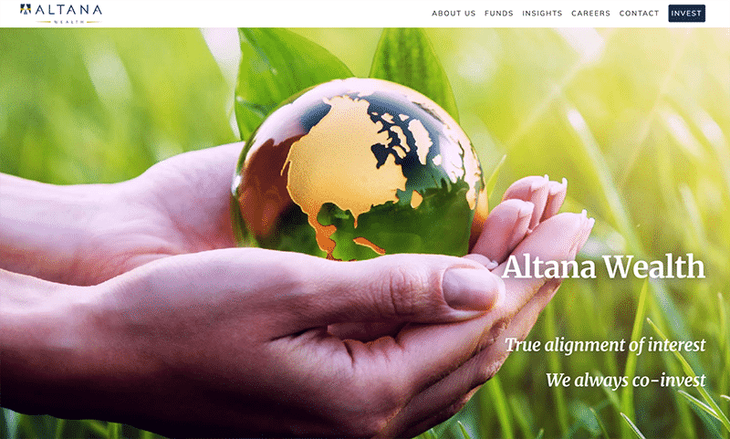 The Altana Digital Currency Fund start page