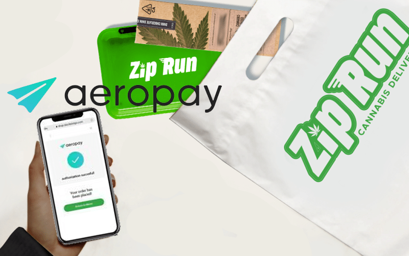 Zip Run Partners with AeroPay for Seamless Cannabis Delivery and Payments