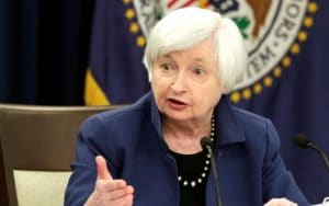 Yellen Abandons Comments on Interest Rate Hikes. Sees No Inflation Issue