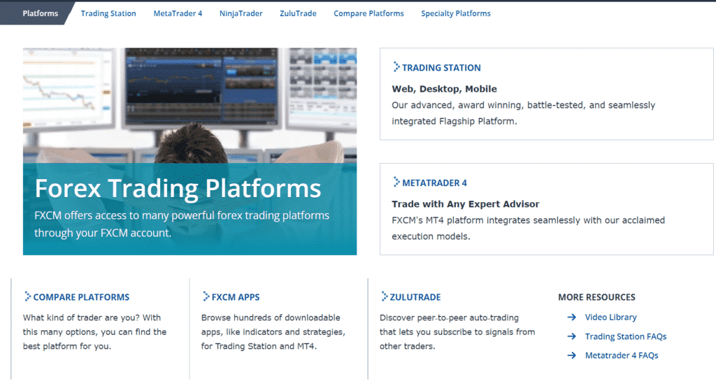 FXCM - Trading Platforms