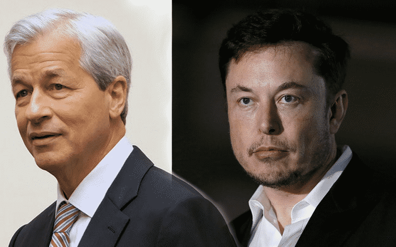 Elon Musk’s Feud With JPMorgan’s Dimon Spills Into the Public Ahead of Legal Battle