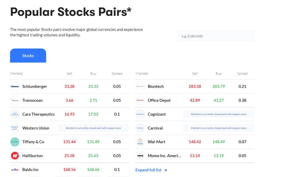 NAGA -Real stocks
