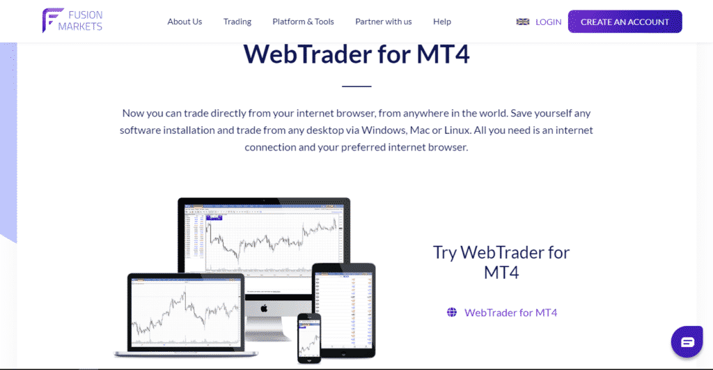WebTrader for MT4
