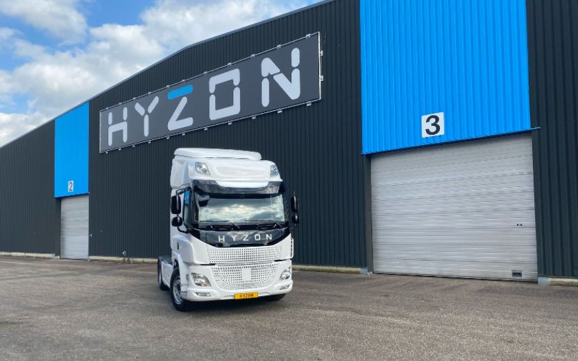 Hyzon Motors Stock Jumps After Confirming Supplies of 18 EV Trucks to Hylane