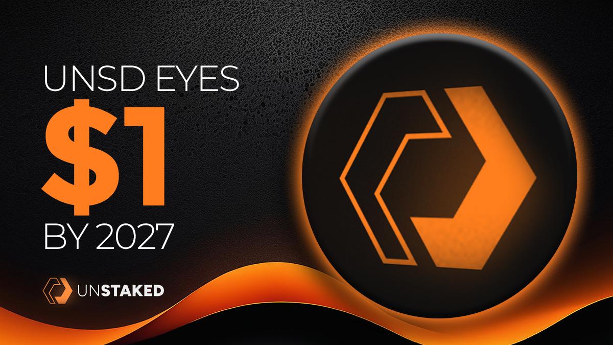 Unstaked to Hit $1 By 2027: Here’s Why Traders Choose This AI Crypto as DOGE and SOL Struggle
