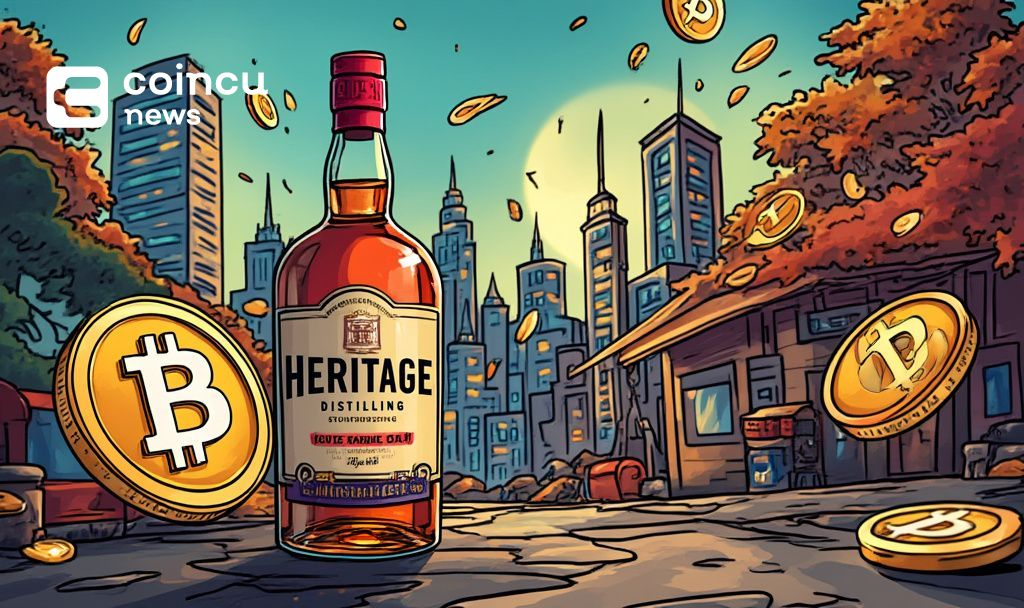 Heritage Distilling Adopts Crypto for Payments and Reserves – Coincu – Latest Cryptocurrency News and Analysis