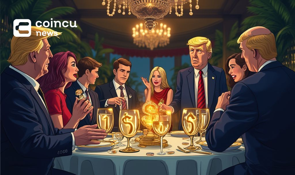 High-Profile Crypto Dinner Shows Decline in Trump Coin Holdings – Coincu – Latest Cryptocurrency News and Analysis