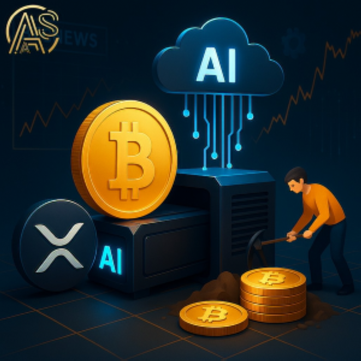 Bitcoin Mining Made Simple: Unlock Stable and Reliable Passive Income Using Ripple (XRP) on the Trusted AAS MINER AI Cloud Mining Platform