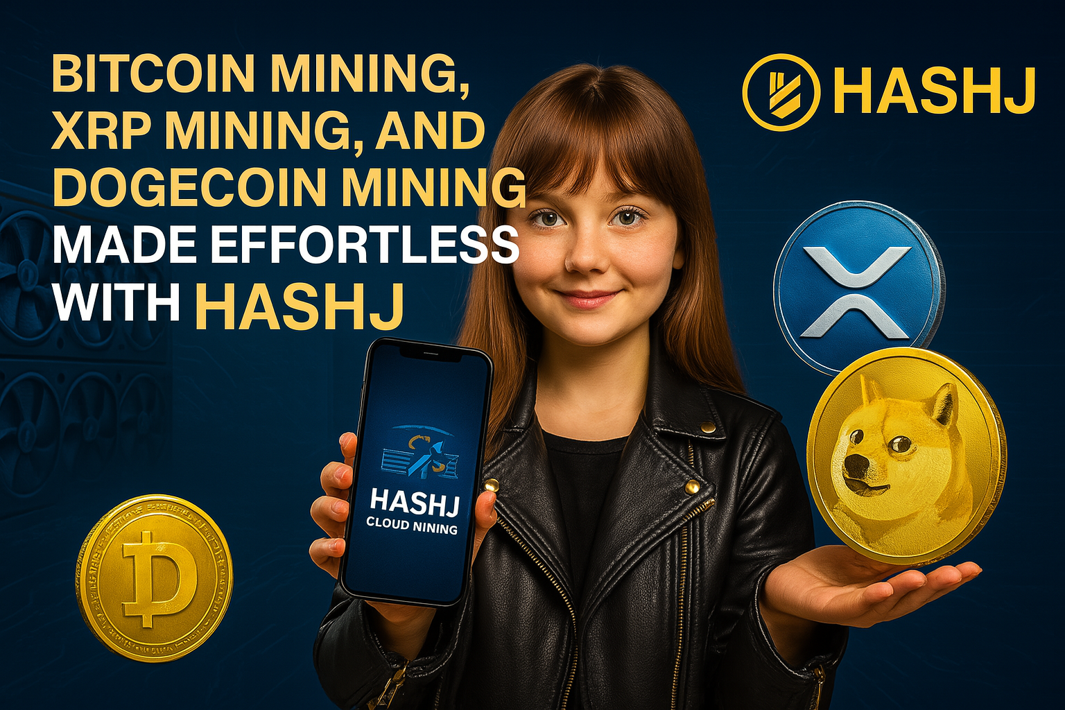 DOGE mining and XRP mining are popular again, HashJ opens a recharge channel, igniting a new trend of mining