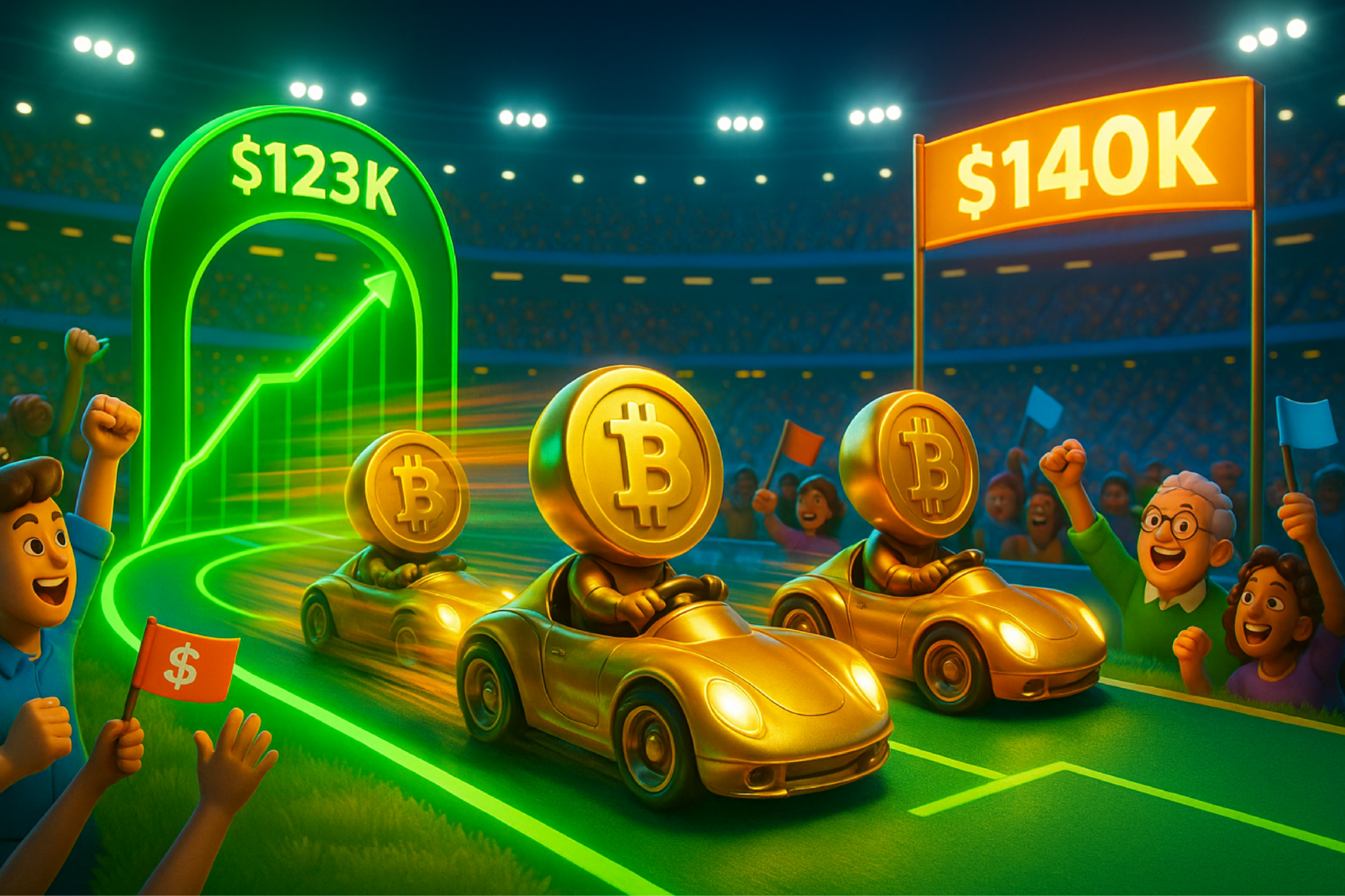 Bitcoin Flirts with $123K  —  Is $140K the Next Big Stop?