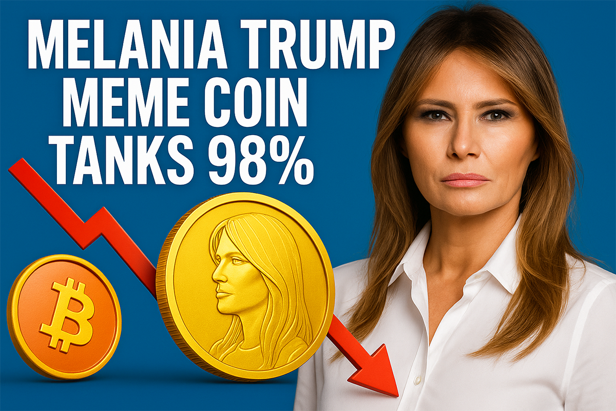 Melania Trump Meme Coin Plummets 98% as MAGACOIN FINANCE Joins 2025’s Best Altcoins to Buy – Blockonomi