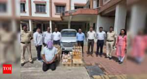 State Excise Department Seizes 394 Litres Foreign Liquor Worth ₹41 Lakh In Nagpur | Nagpur News – The Times of India