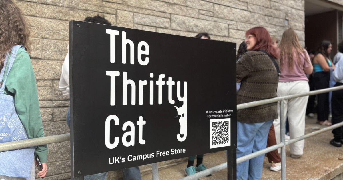 Gen-Z and thrifting? It’s a thing. Just ask the creator of UK’s first-ever campus free store